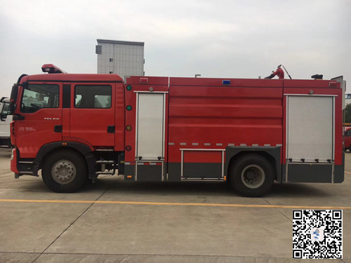 國五重汽T5G泡沫消防車(8噸)