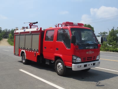 國六江特牌JDF5070GXFPM20/Q6型小型泡沫消防車主要技術參數及配置說明