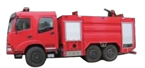 東風六驅5.5噸越野森林消防車