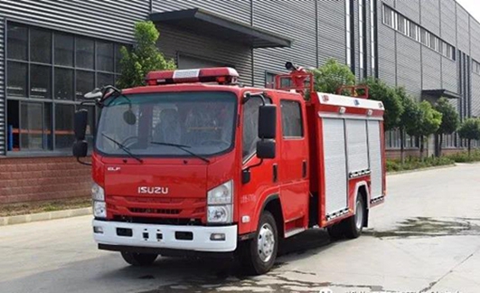 發動機140千瓦，載液量3.5噸的水罐消防車有那幾種？
