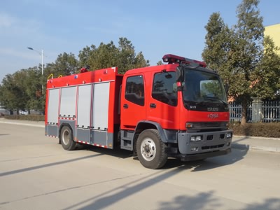 國五慶鈴6噸水罐消防車(204馬力)
