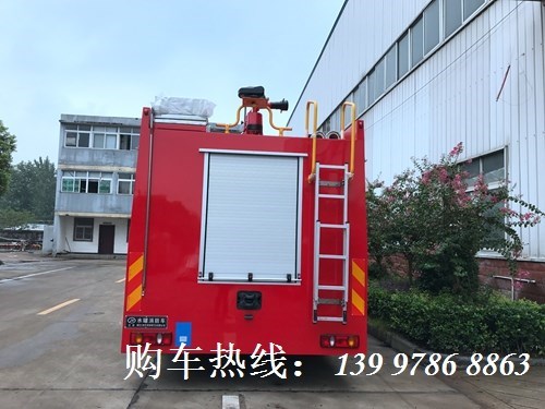國五東風天錦6噸水罐消防車