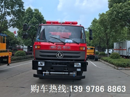 國五東風10噸消防灑水車