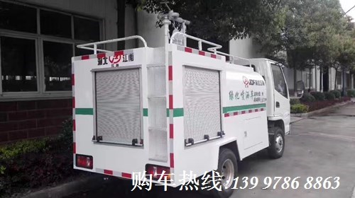 國五凱馬小型消防車(灑水泵)